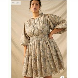 New Anthropologie Celeste Mini dress size 20W